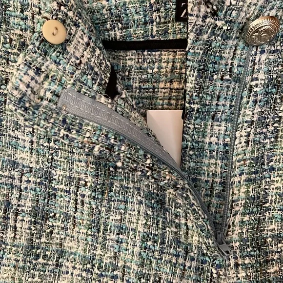 ZARA Tweed High Waist Shorts - Picture 9 of 9